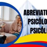 Abreviatura de Psicóloga o Psicólogo