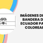 Imágenes de la Bandera del Ecuador para Colorear