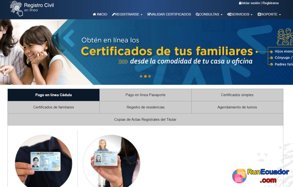 Renovación de Cedula en Línea 2 Renovación de Cedula en Línea