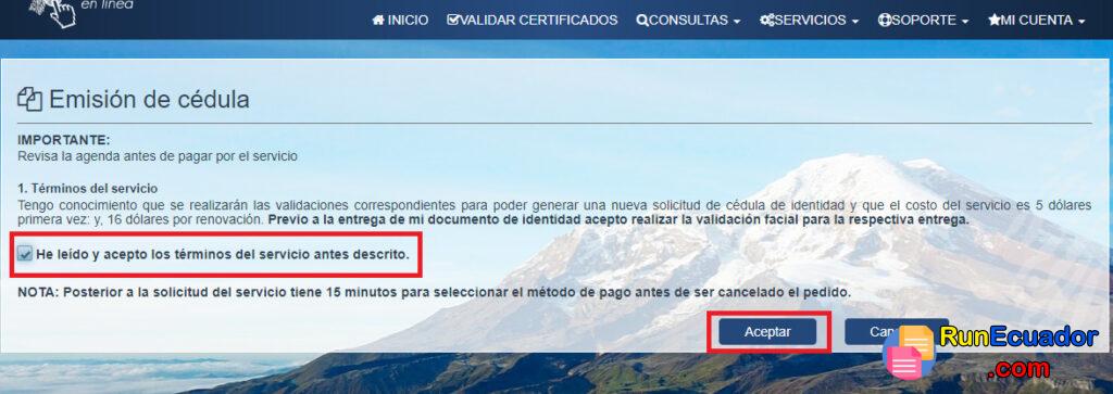 Renovación de Cedula en Línea 4 Renovación de Cedula en Línea