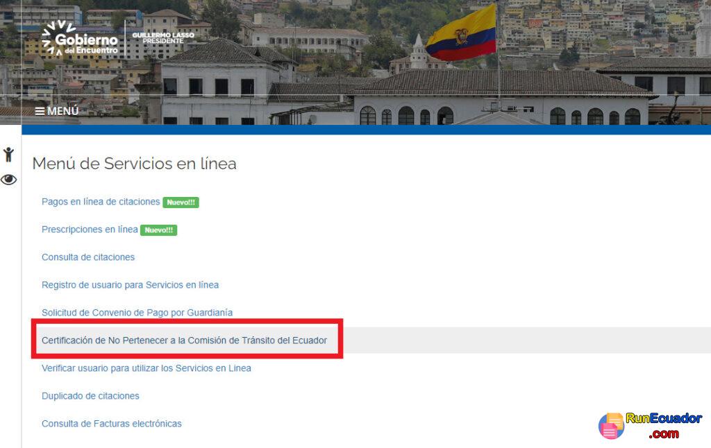 Certificado de no Pertenecer a la CTE 2 Certificado de no Pertenecer a la CTE