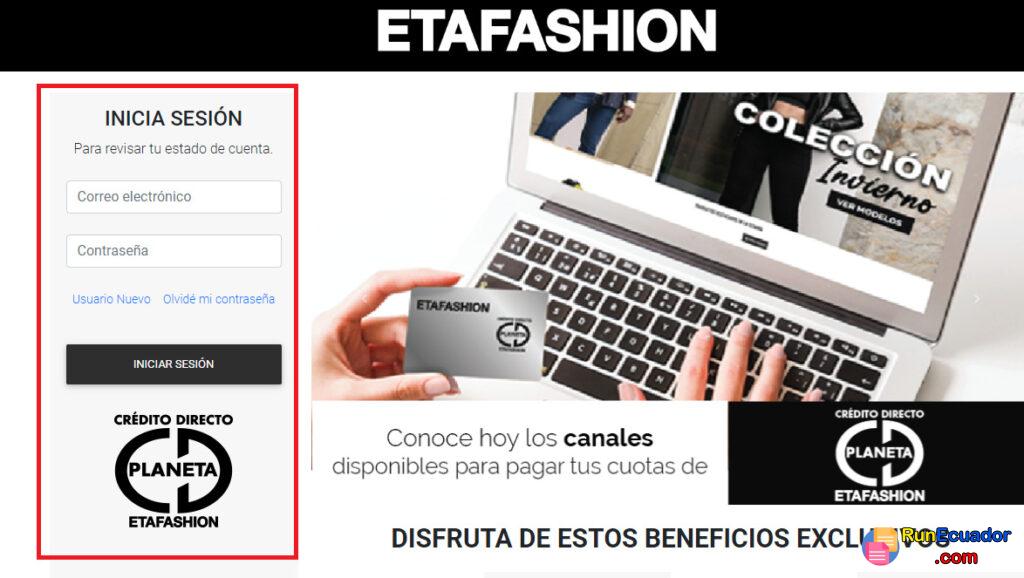 Como Saber el Estado de Cuenta Etafashion 3 Como Saber el Estado de Cuenta Etafashion