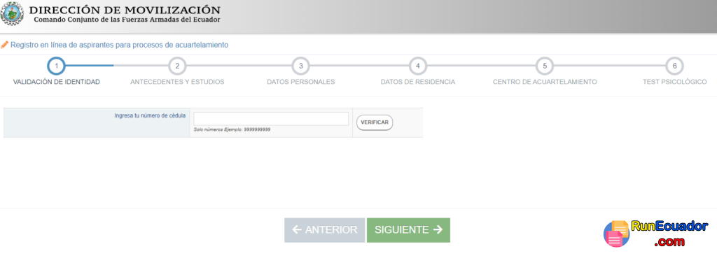 Inscripciones al Servicio Militar Voluntario 6 Inscripciones al Servicio Militar Voluntario