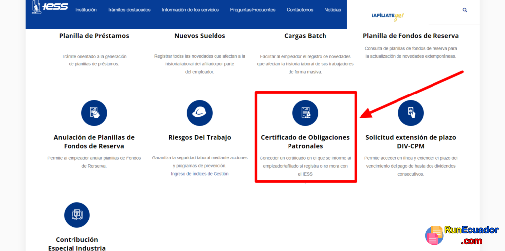 Cómo Sacar el Certificado de no adeudar al IESS 5 Cómo Sacar el Certificado de no adeudar al IESS