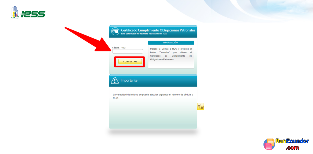 Cómo Sacar el Certificado de no adeudar al IESS 6 Cómo Sacar el Certificado de no adeudar al IESS