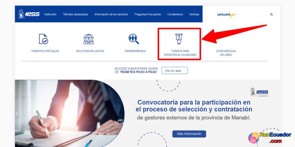 Turno IESS en Línea para Trámites Presenciales 2 Turno IESS en Línea para Trámites Presenciales