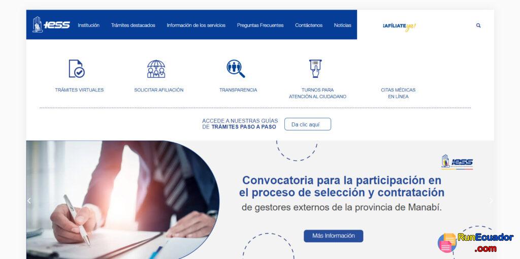 Turno IESS en Línea para Trámites Presenciales 1 Turno IESS en Línea para Trámites Presenciales