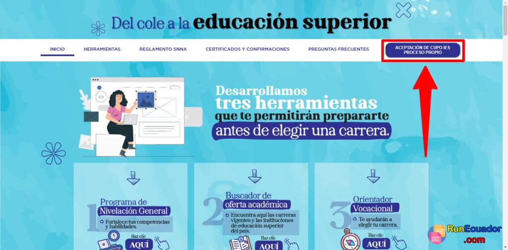 Asignación y Aceptación de Cupos Senescyt 2 Asignación y Aceptación de Cupos Senescyt