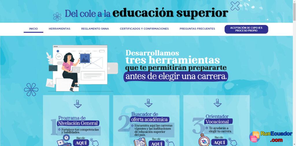 Asignación y Aceptación de Cupos Senescyt 1 Asignación y Aceptación de Cupos Senescyt