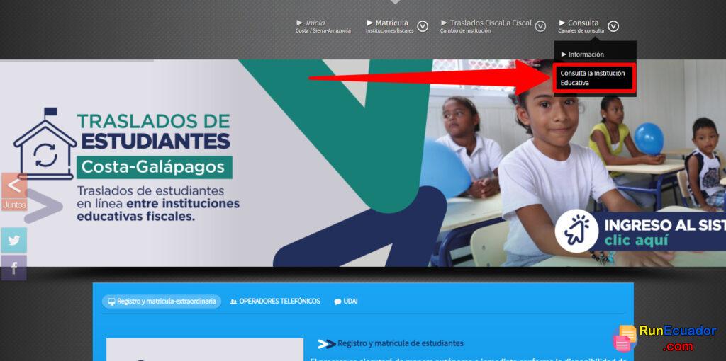 Consultar Asignación de Cupos Ciclo Costa - Sierra 7 Consultar Asignación de Cupos Ciclo Costa - Sierra