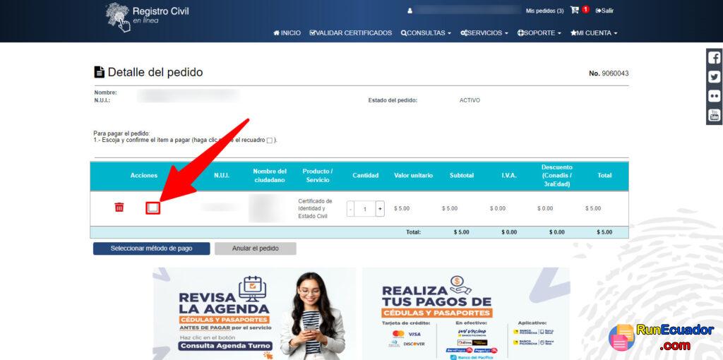 Certificado de Identidad y Estado Civil 4 Certificado de Identidad y Estado Civil