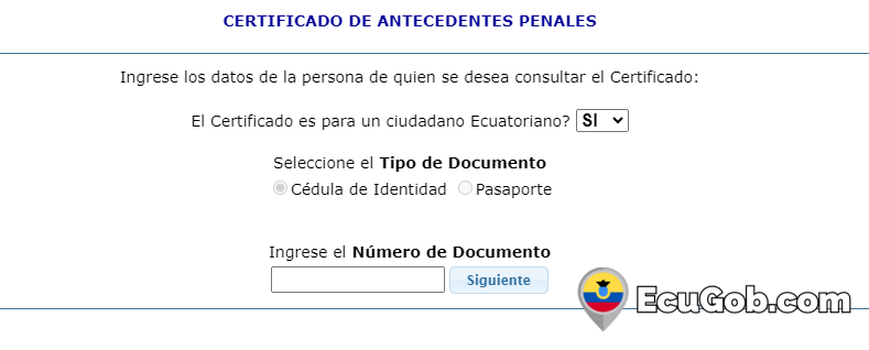 Imprimir el Certificado de Antecedentes Penales o Récord Policial 2 Imprimir el Certificado de Antecedentes Penales o Récord Policial