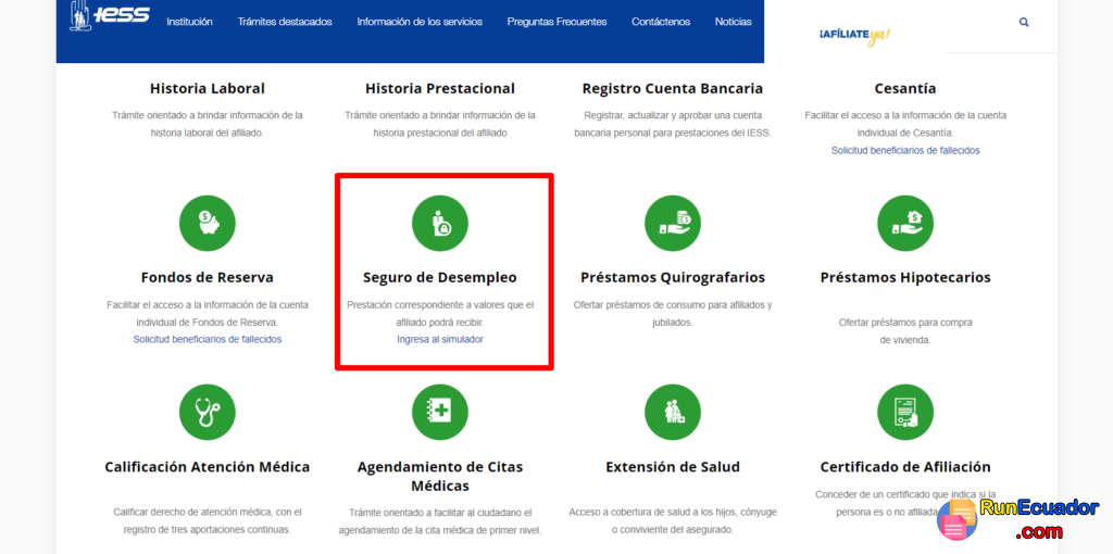 Solicitar Seguro de Desempleo del IESS 4 Solicitar Seguro de Desempleo del IESS