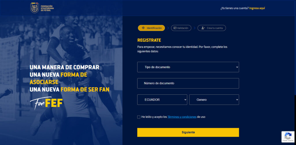 Fan FEF | Compra de Entradas para Partidos de Ecuador en Eliminatorias