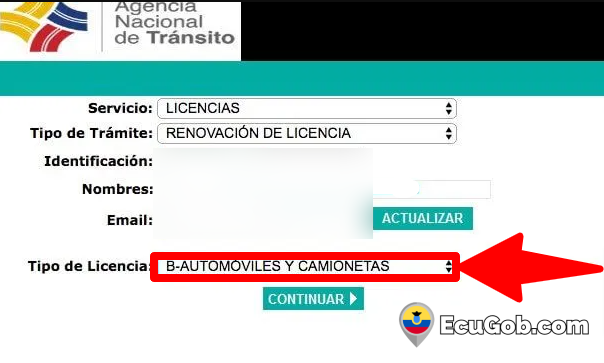 Turno para Renovar Licencia de Conducir 7 Turno para Renovar Licencia de Conducir