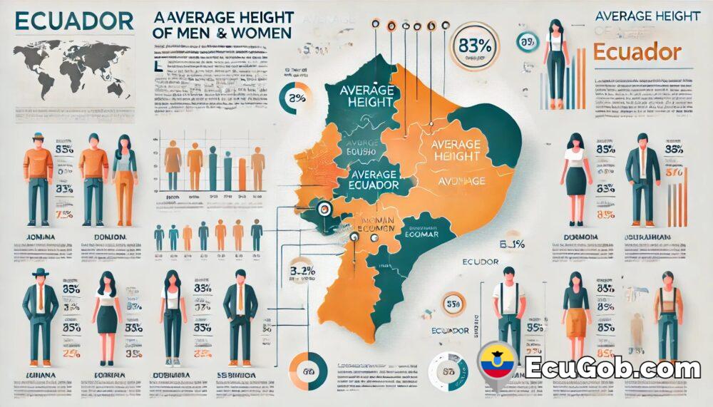 Estatura Promedio en Ecuador ¿Cuánto miden Hombres y Mujeres? 4 Estatura Promedio en Ecuador ¿Cuánto miden Hombres y Mujeres?