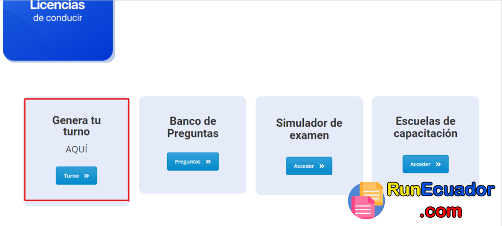 Turno para Renovar Licencia de Conducir 4 Turno para Renovar Licencia