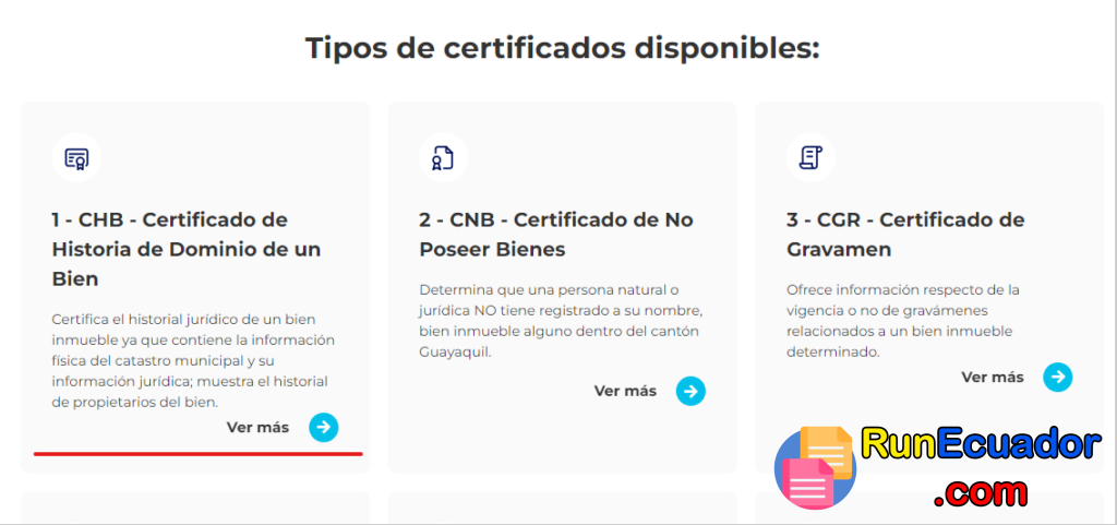 Certificado de Historia de Dominio en Guayaquil 3 Certificado de Historia de Dominio en Guayaquil