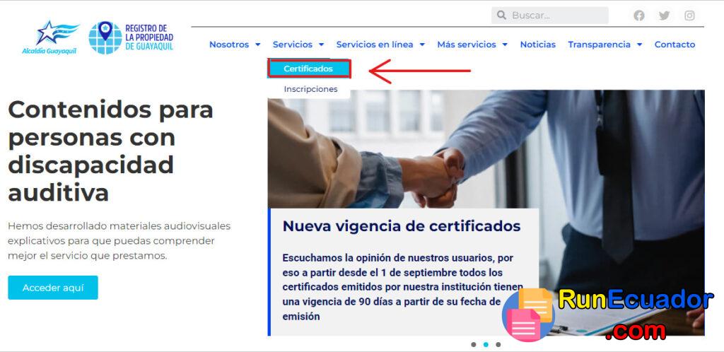 Certificado de Historia de Dominio en Guayaquil 2 Certificado de Historia de Dominio en Guayaquil
