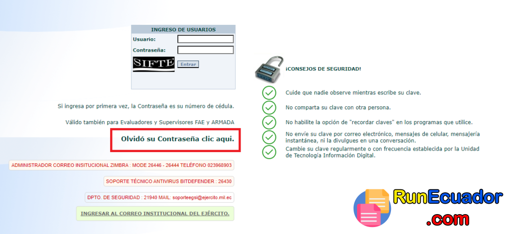 Zimbra Ejercito Ecuatoriano 7 Zimbra Ejercito Ecuatoriano