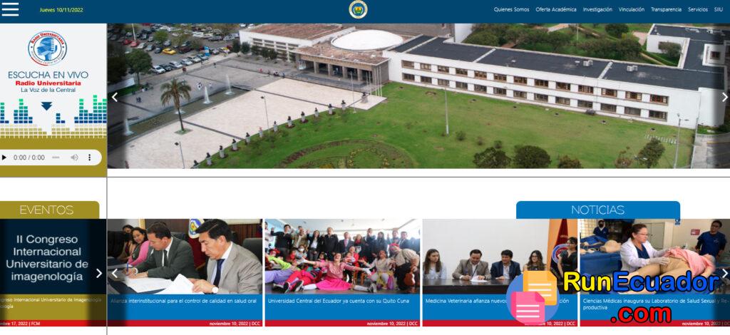 Correo Institucional UCE 1 Correo Institucional UCE