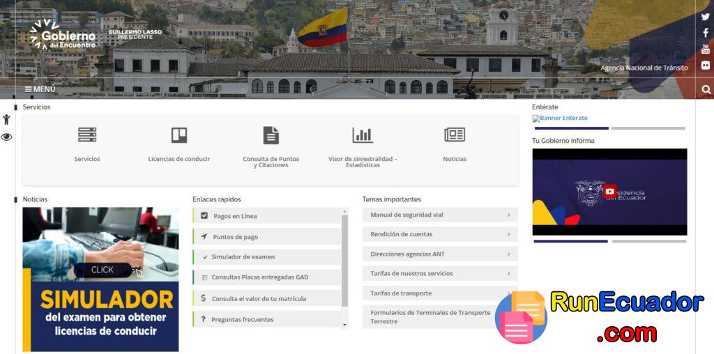 Generar Orden de Pago ANT 1 Generar Orden de Pago ANT