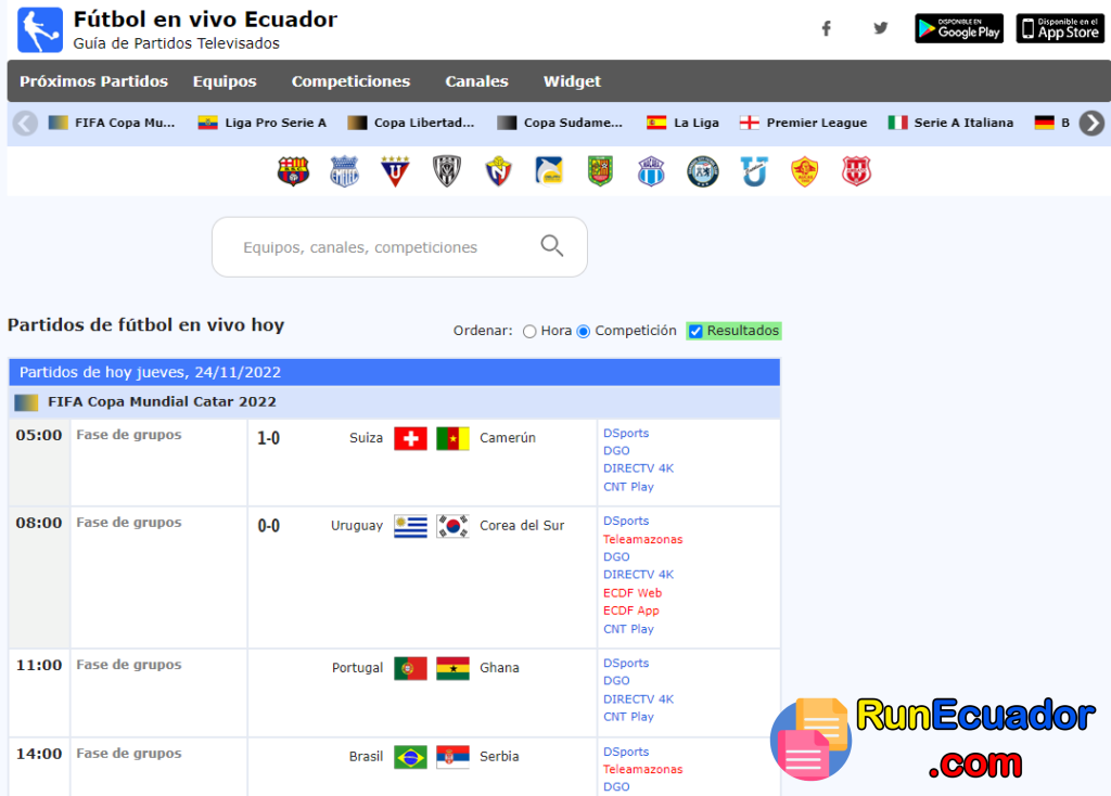 Partidos de Hoy 3 Partidos de Hoy