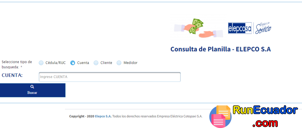 Consultar Planilla de Luz Latacunga 4 Consultar Planilla de Luz Latacunga