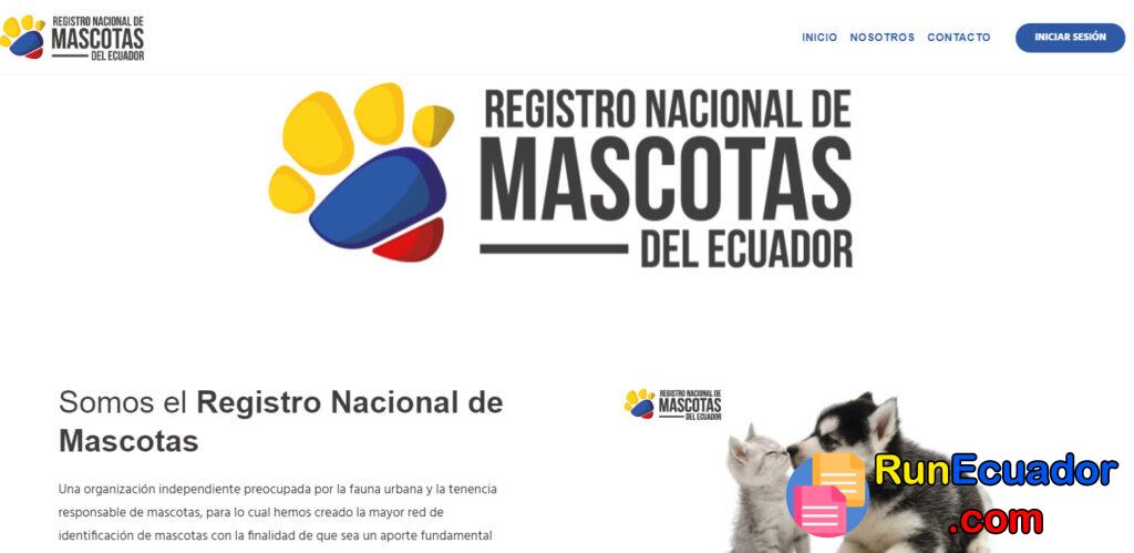 Registro Nacional de Mascotas 2 Registro Nacional de Mascotas